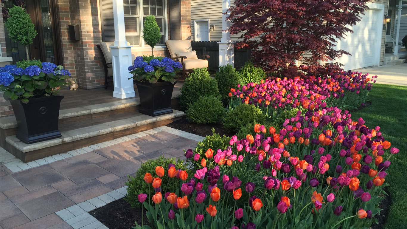 Residential and commercial landscaping design in the Chicago suburbs