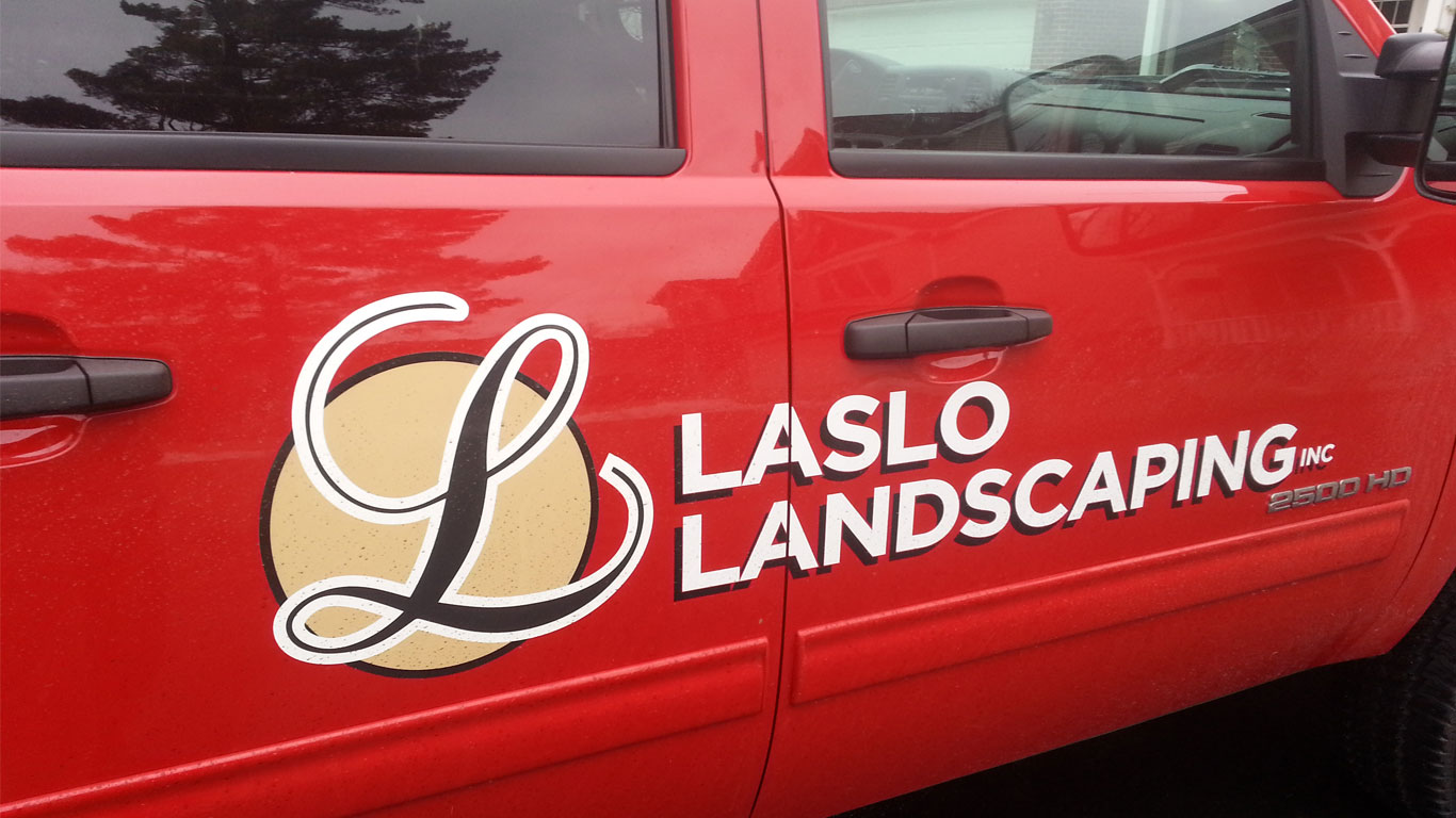 Affordable landscaping at Laslo!